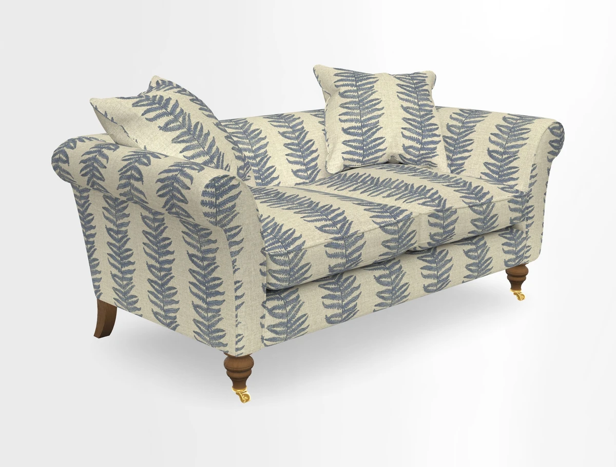 Otley 3 Seater Sofa in RHS Botanicals Palm Leaf Corn