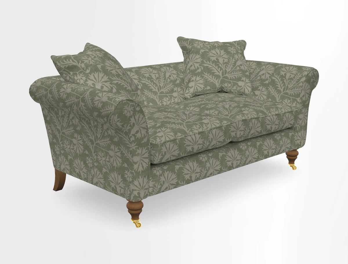 Otley 3 Seater Sofa in RHS Botanicals Palm Leaf Corn