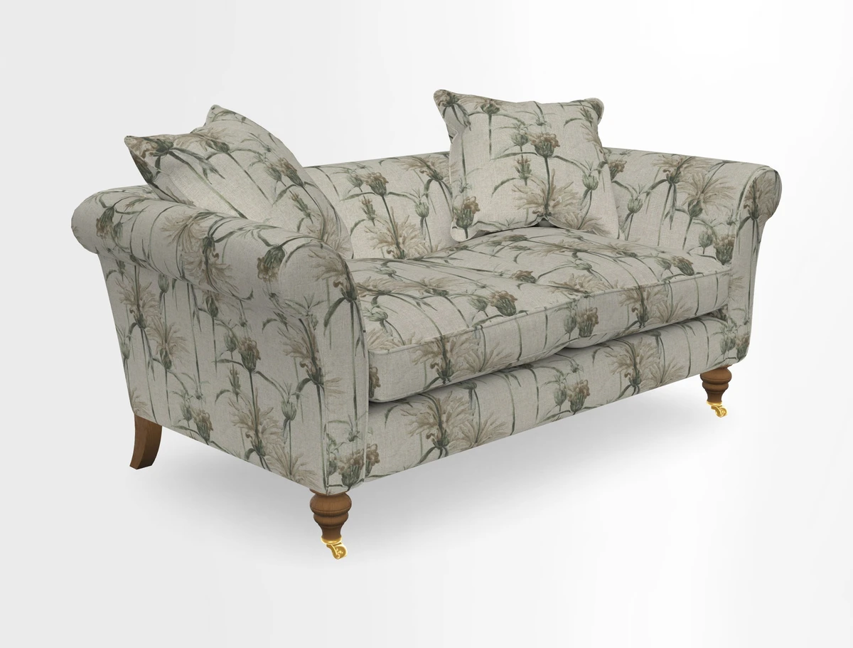 Otley 3 Seater Sofa in RHS Botanicals Palm Leaf Corn