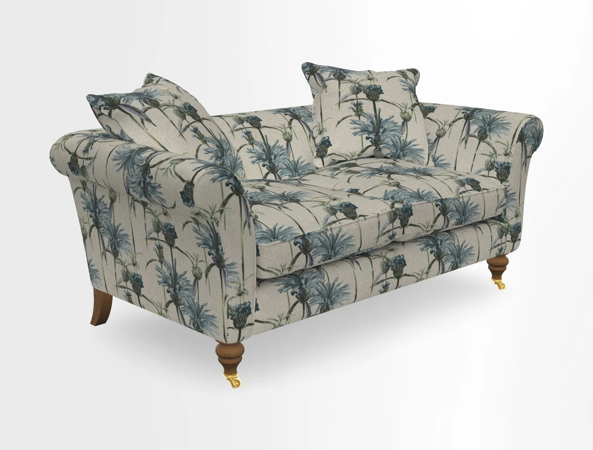 Otley 3 Seater Sofa in RHS Botanicals Palm Leaf Corn