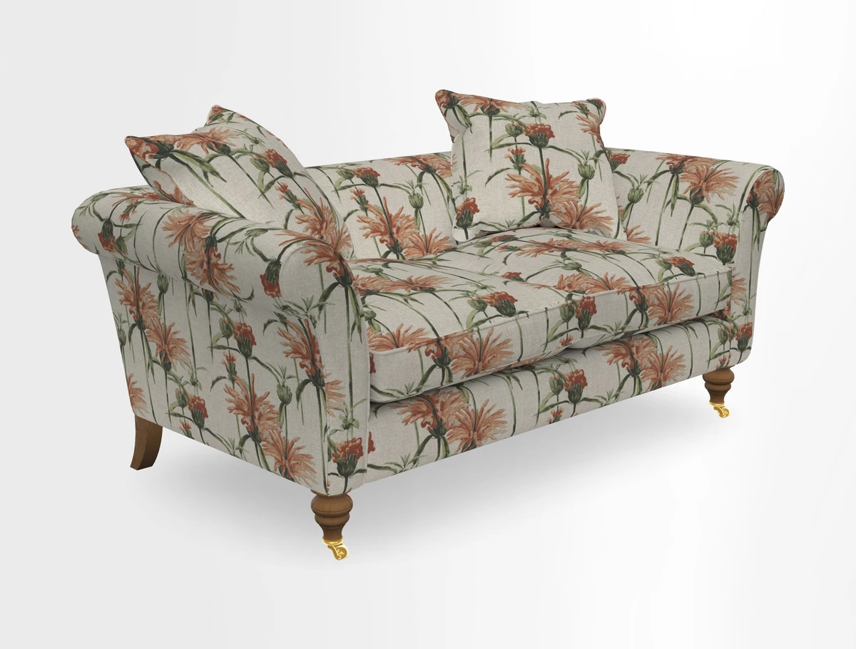 Otley 3 Seater Sofa in RHS Botanicals Palm Leaf Corn