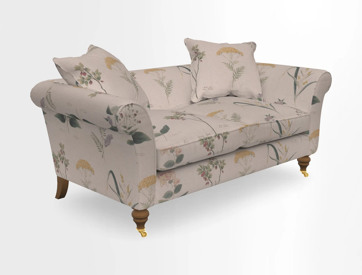 Otley 3 Seater Sofa in RHS Botanicals Palm Leaf Corn