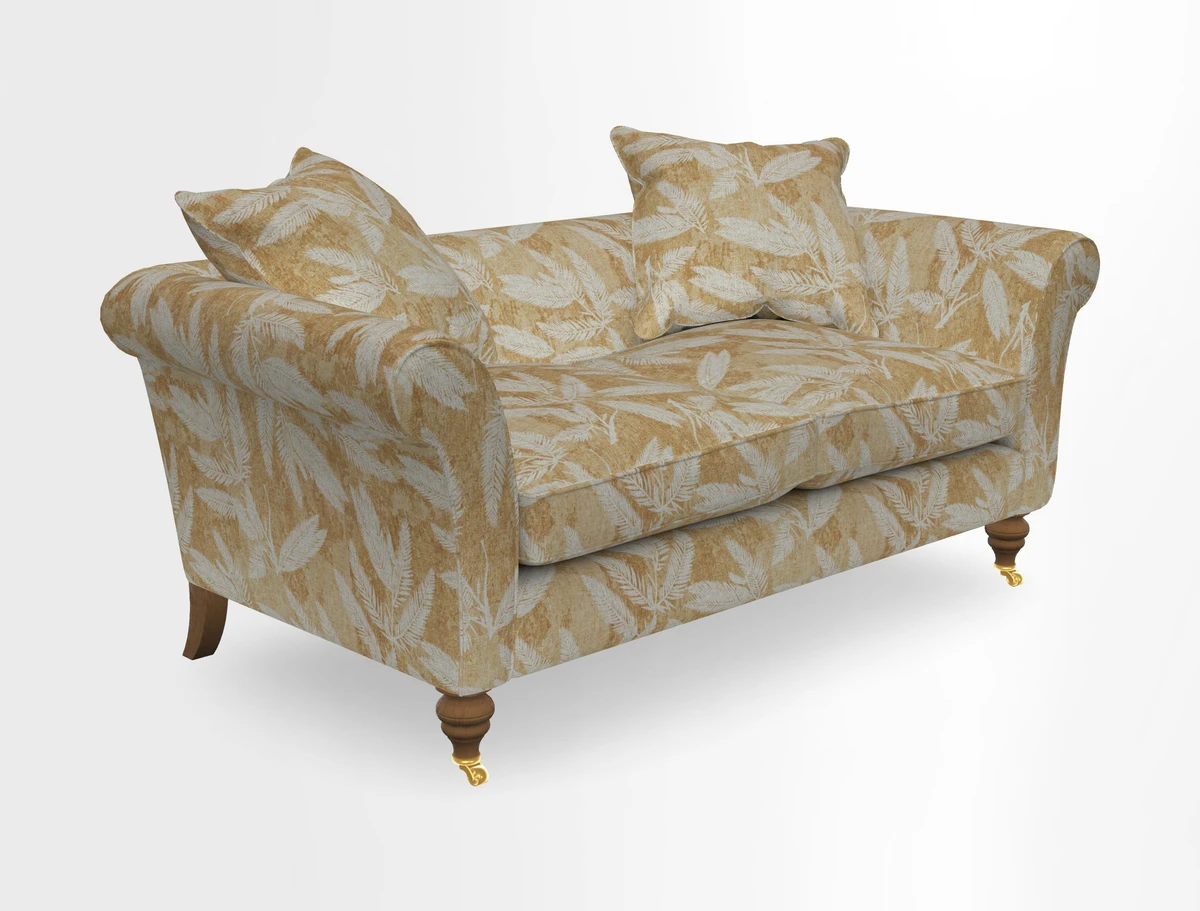 Otley 3 Seater Sofa in RHS Botanicals Palm Leaf Corn