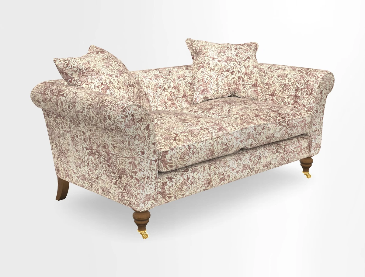 Otley 3 Seater Sofa in RHS Botanicals Palm Leaf Corn