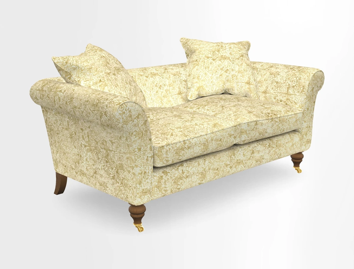 Otley 3 Seater Sofa in RHS Botanicals Palm Leaf Corn