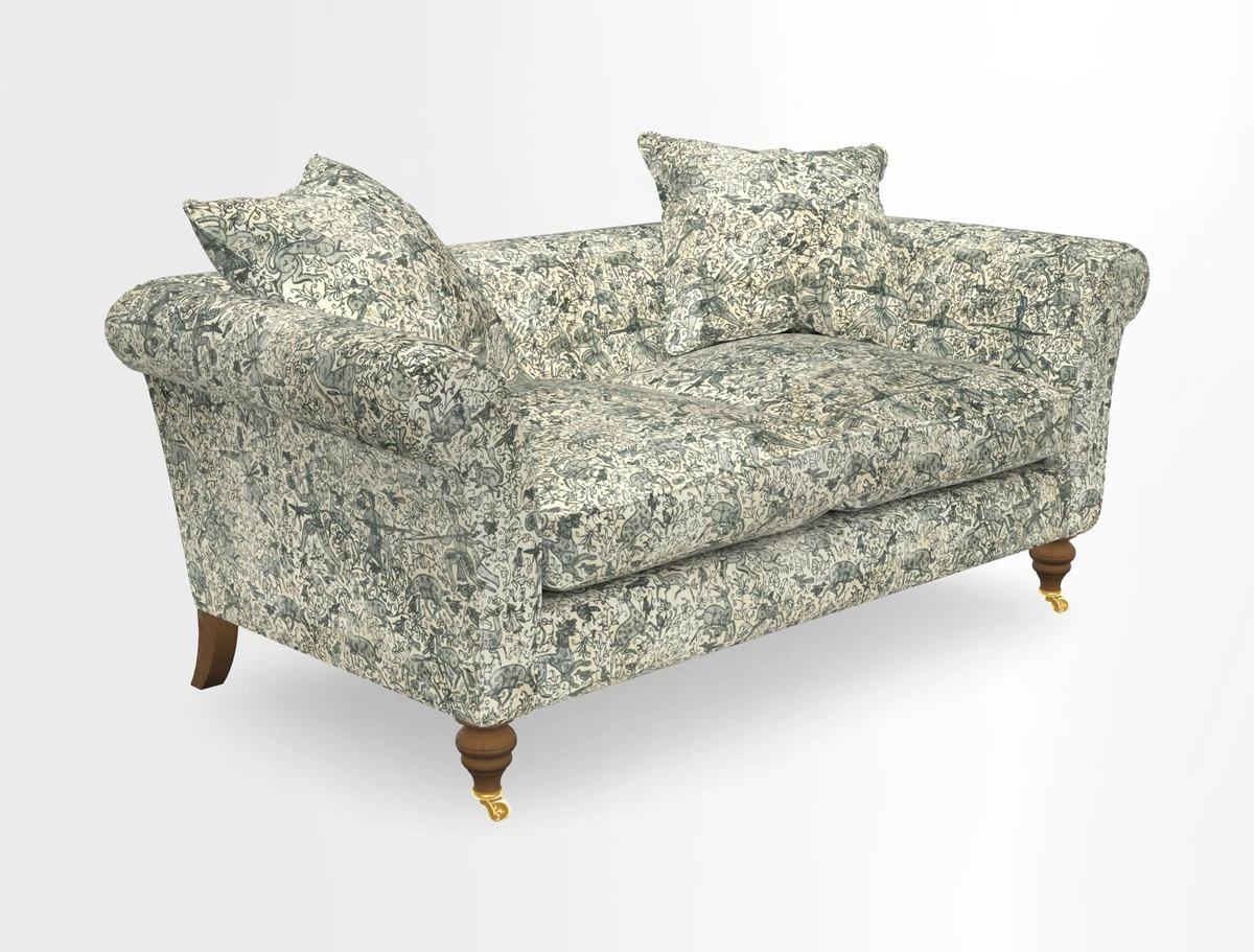 Otley 3 Seater Sofa in RHS Botanicals Palm Leaf Corn
