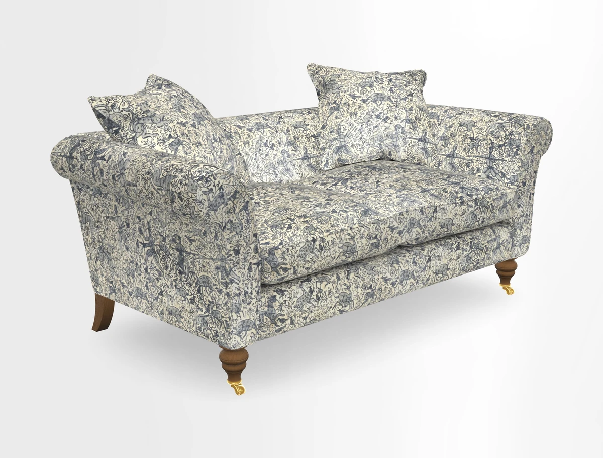 Otley 3 Seater Sofa in RHS Botanicals Palm Leaf Corn
