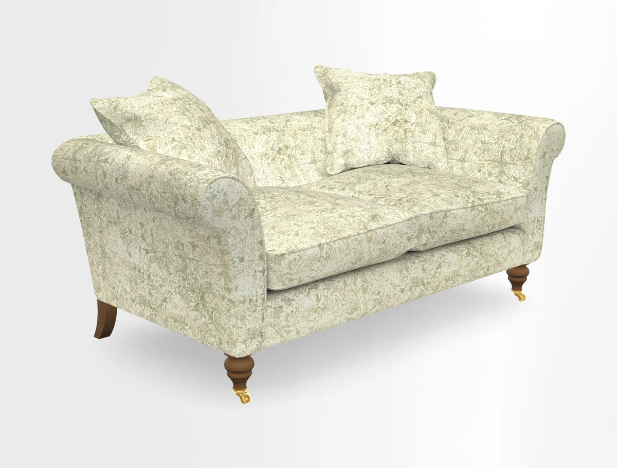Otley 3 Seater Sofa in RHS Botanicals Palm Leaf Corn