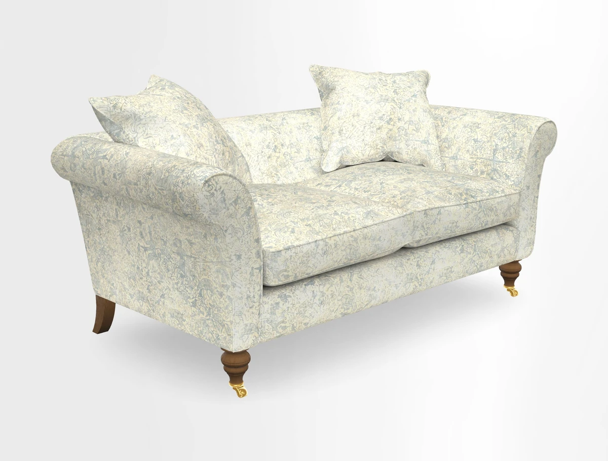 Otley 3 Seater Sofa in RHS Botanicals Palm Leaf Corn