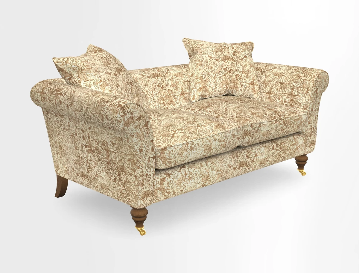 Otley 3 Seater Sofa in RHS Botanicals Palm Leaf Corn