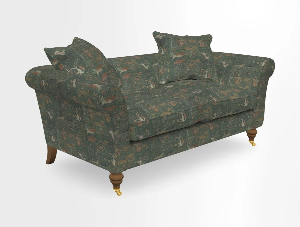 Otley 3 Seater Sofa in RHS Botanicals Palm Leaf Corn