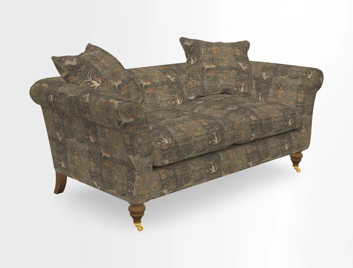 Otley 3 Seater Sofa in RHS Botanicals Palm Leaf Corn