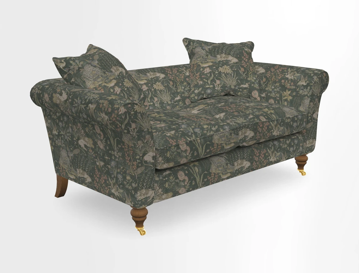 Otley 3 Seater Sofa in RHS Botanicals Palm Leaf Corn