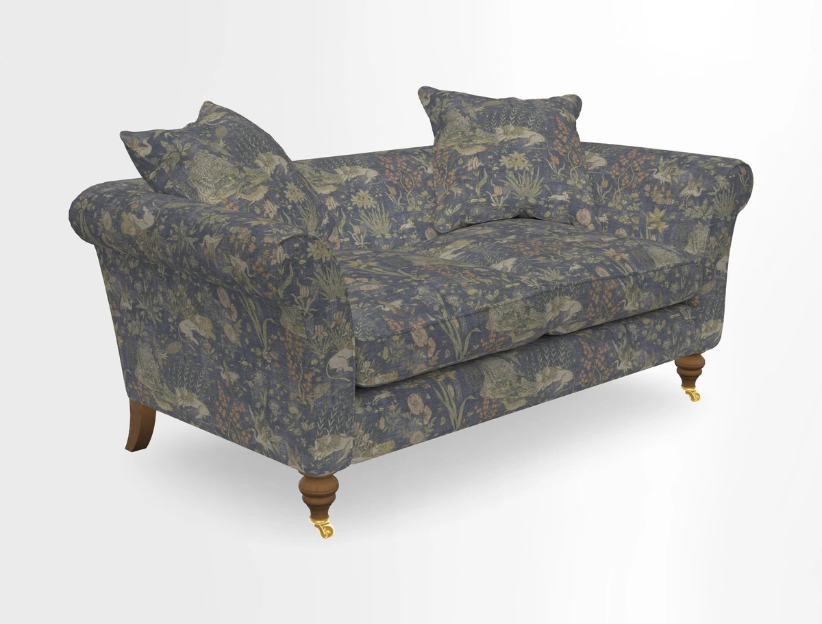 Otley 3 Seater Sofa in RHS Botanicals Palm Leaf Corn