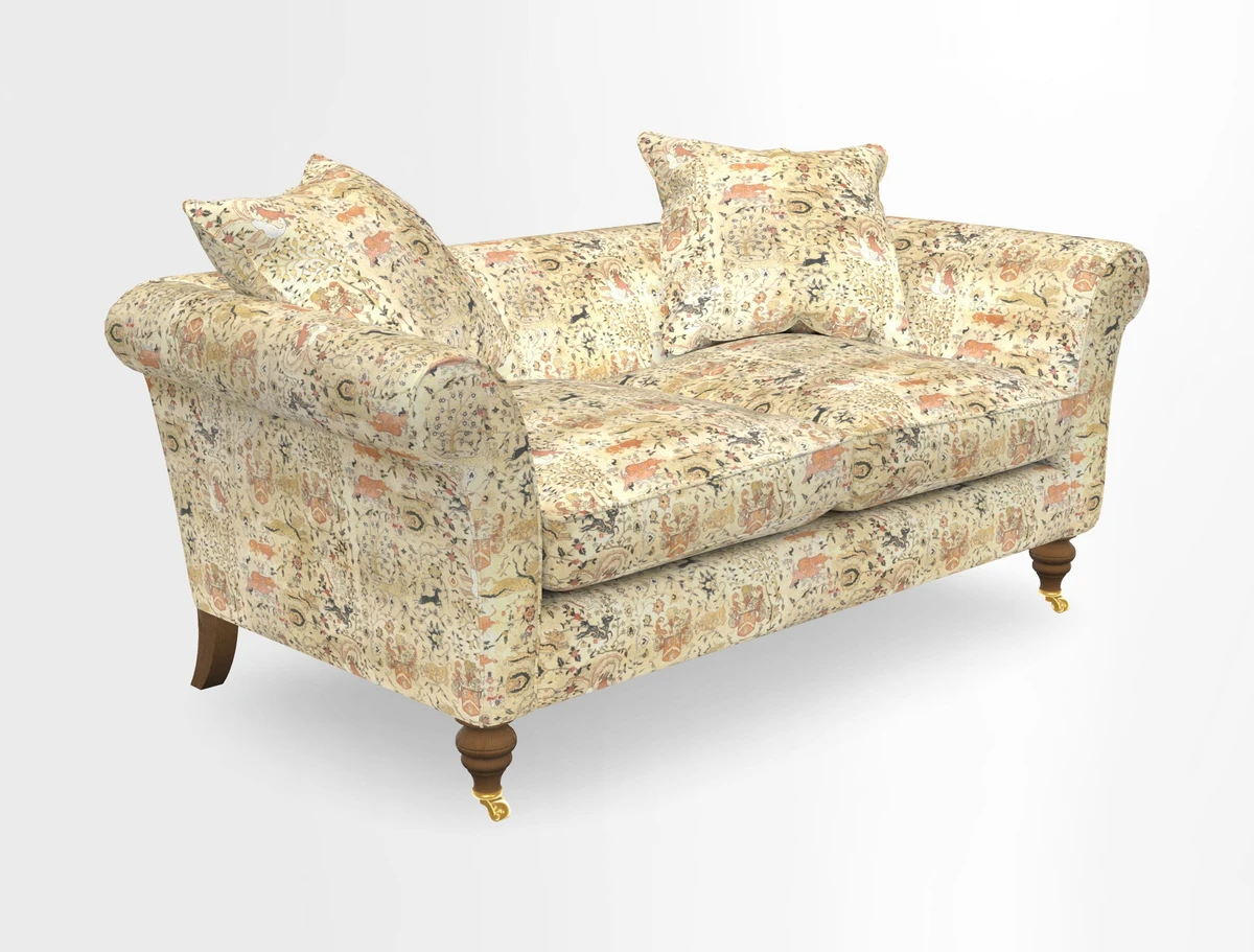 Otley 3 Seater Sofa in RHS Botanicals Palm Leaf Corn