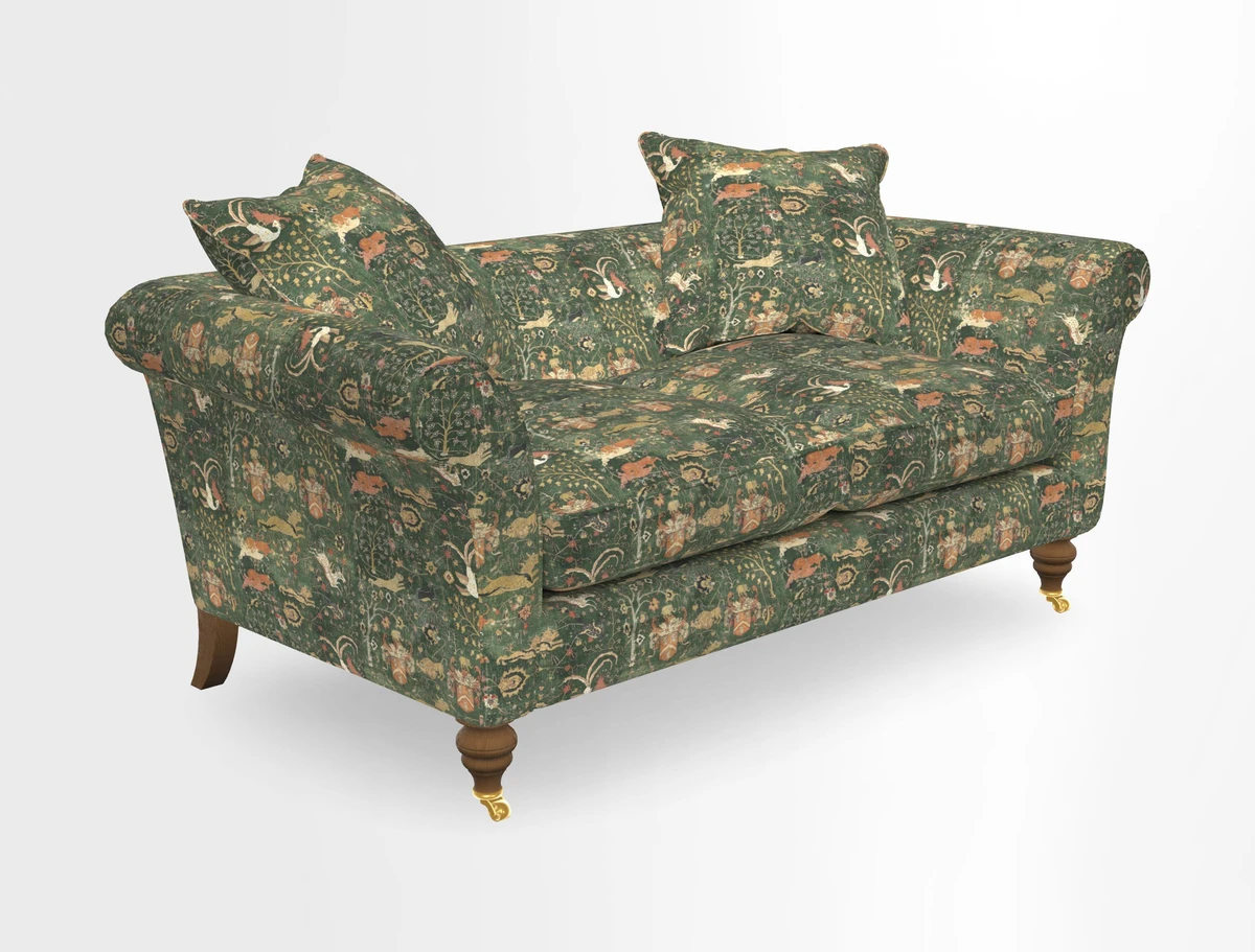 Otley 3 Seater Sofa in RHS Botanicals Palm Leaf Corn