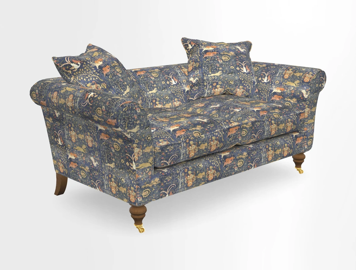 Otley 3 Seater Sofa in RHS Botanicals Palm Leaf Corn