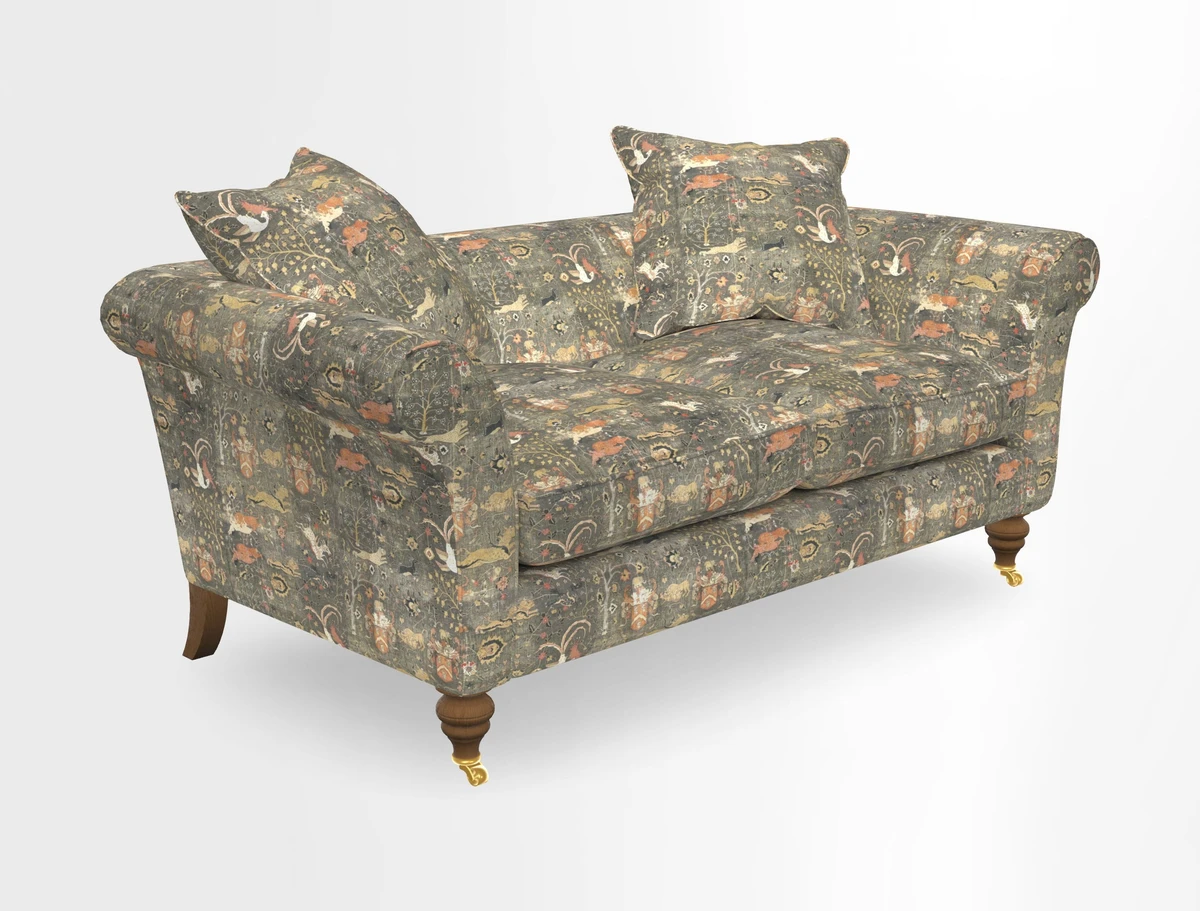 Otley 3 Seater Sofa in RHS Botanicals Palm Leaf Corn
