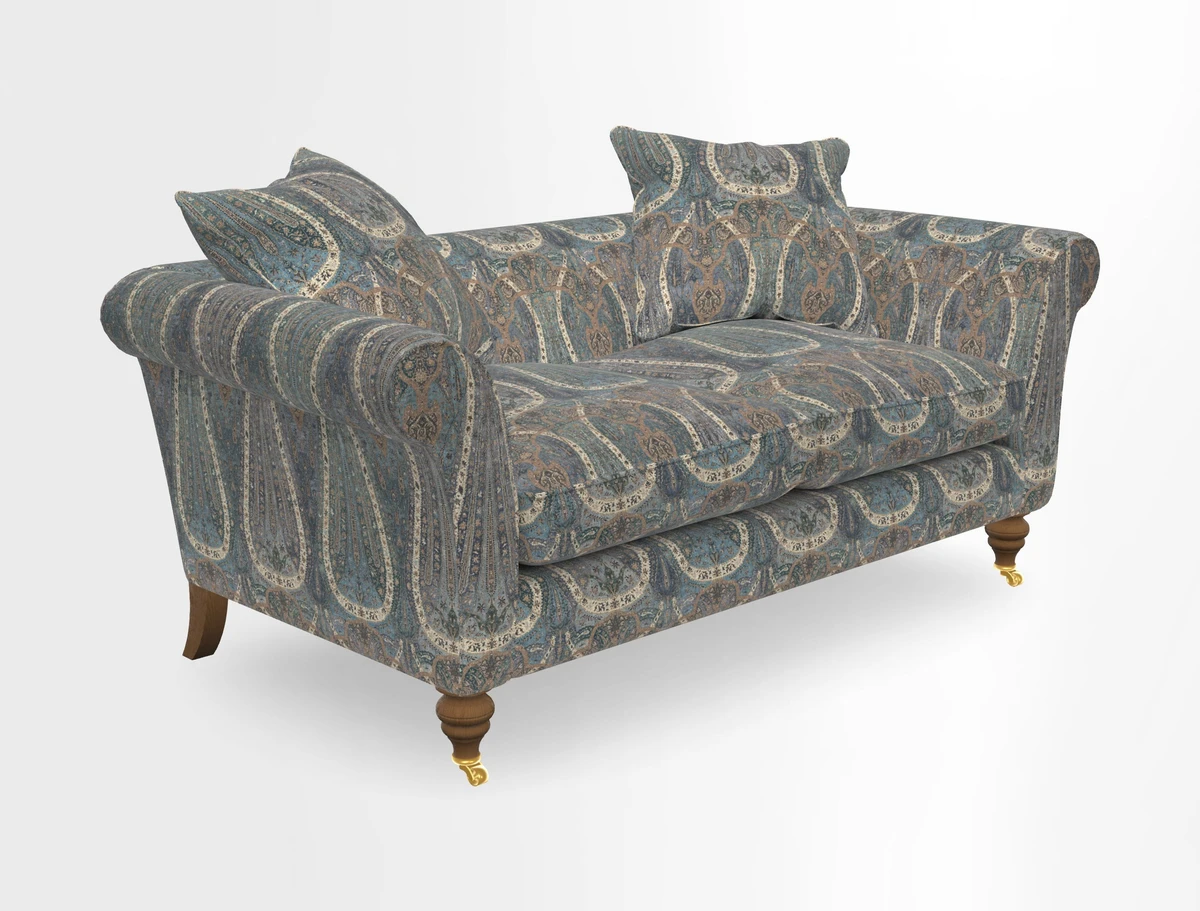 Otley 3 Seater Sofa in RHS Botanicals Palm Leaf Corn