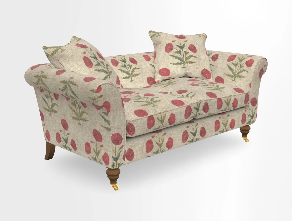 Otley 3 Seater Sofa in RHS Botanicals Palm Leaf Corn