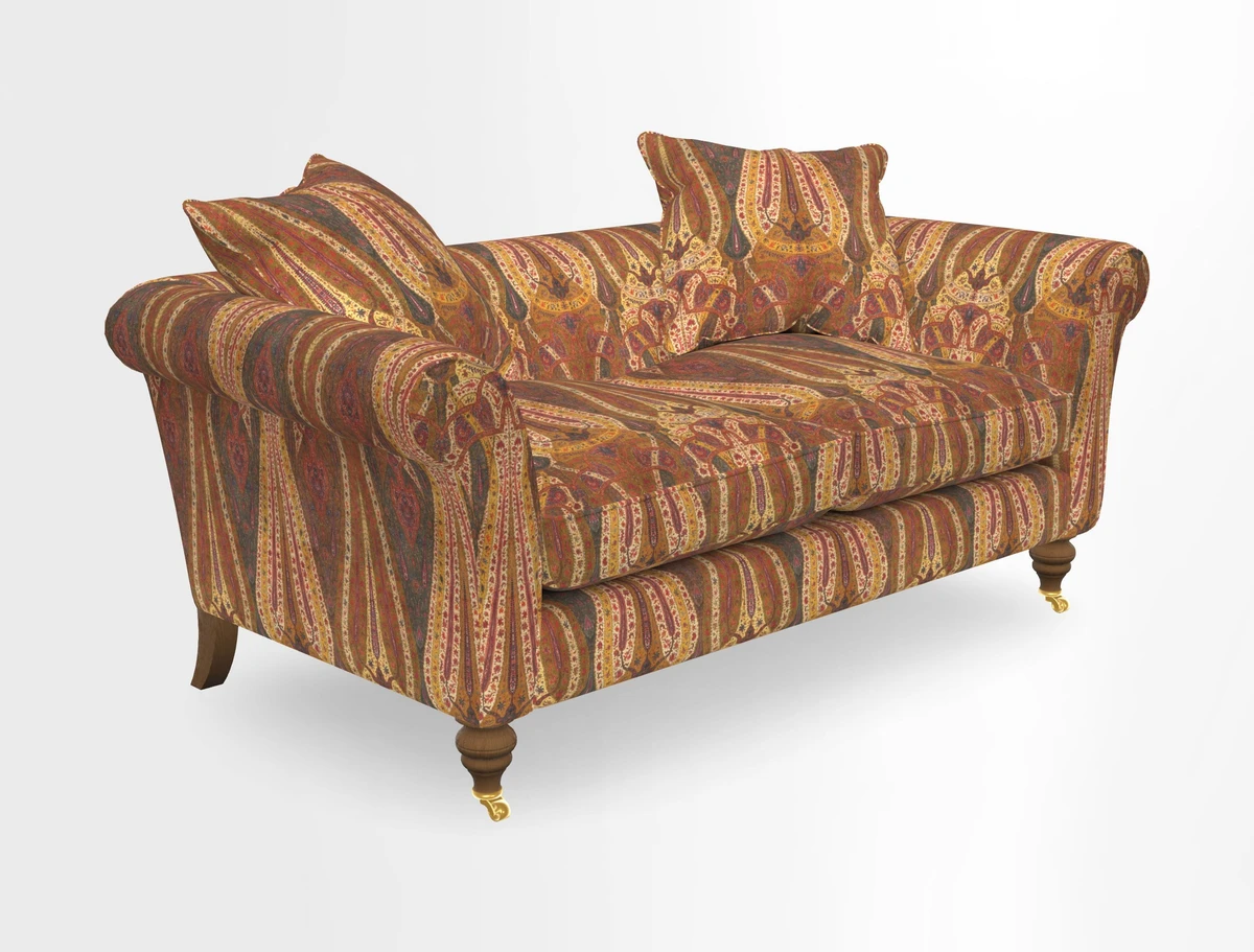 Otley 3 Seater Sofa in RHS Botanicals Palm Leaf Corn