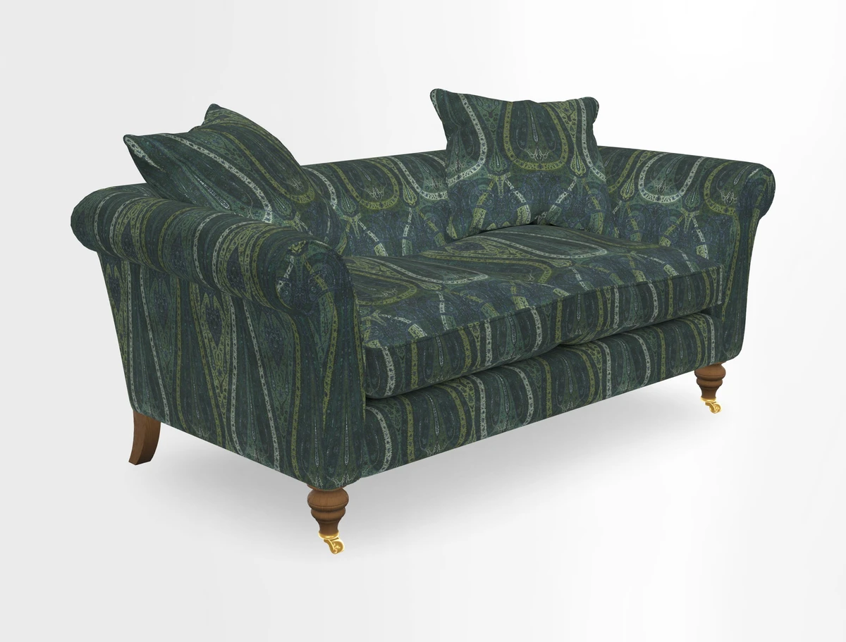 Otley 3 Seater Sofa in RHS Botanicals Palm Leaf Corn