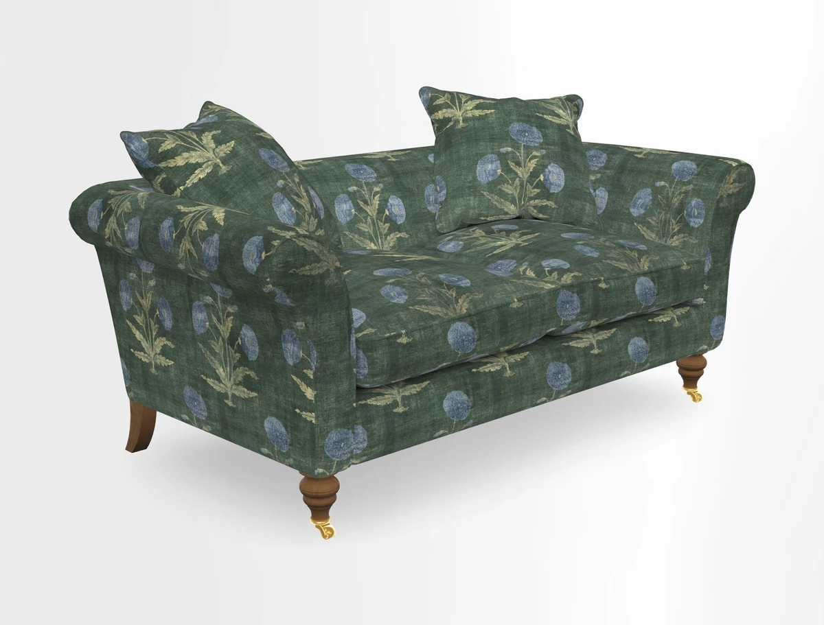 Otley 3 Seater Sofa in RHS Botanicals Palm Leaf Corn