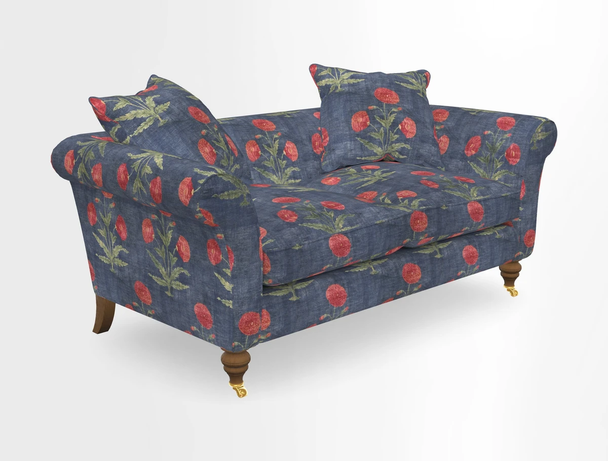 Otley 3 Seater Sofa in RHS Botanicals Palm Leaf Corn