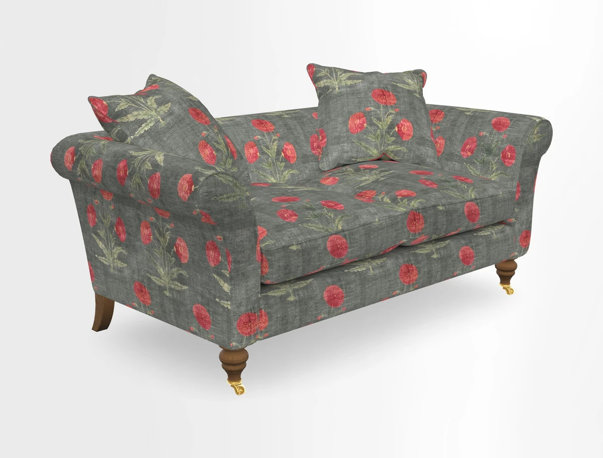 Otley 3 Seater Sofa in RHS Botanicals Palm Leaf Corn