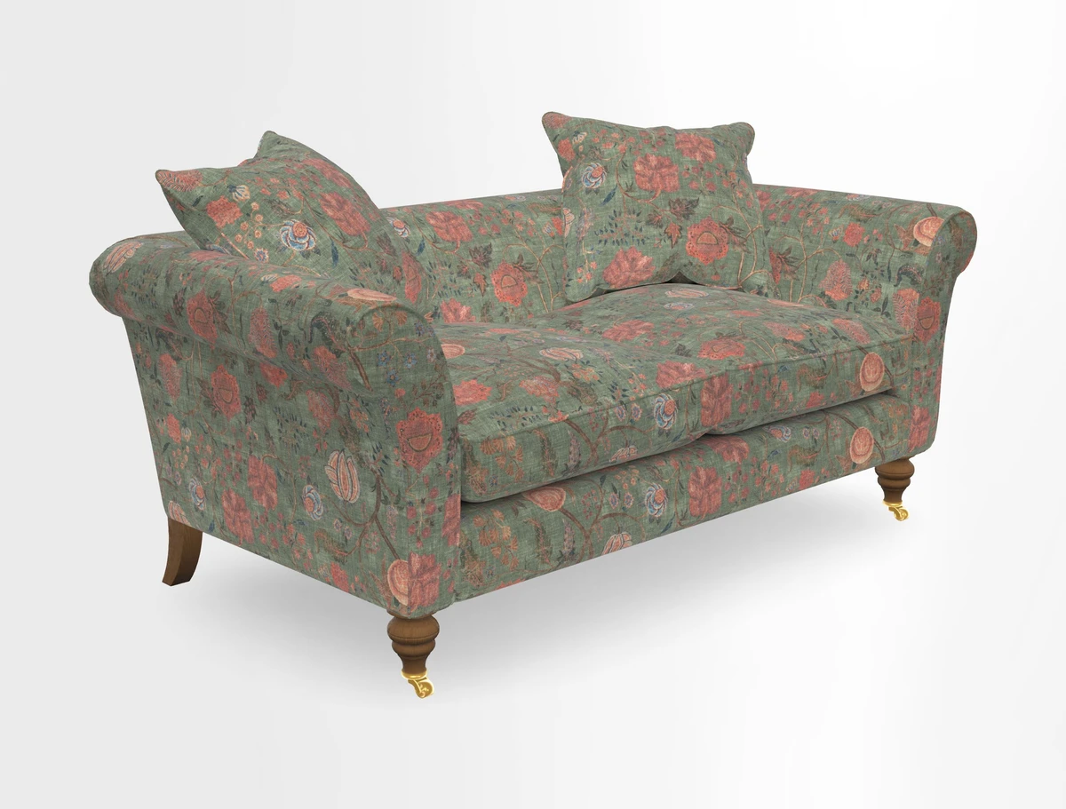 Otley 3 Seater Sofa in RHS Botanicals Palm Leaf Corn