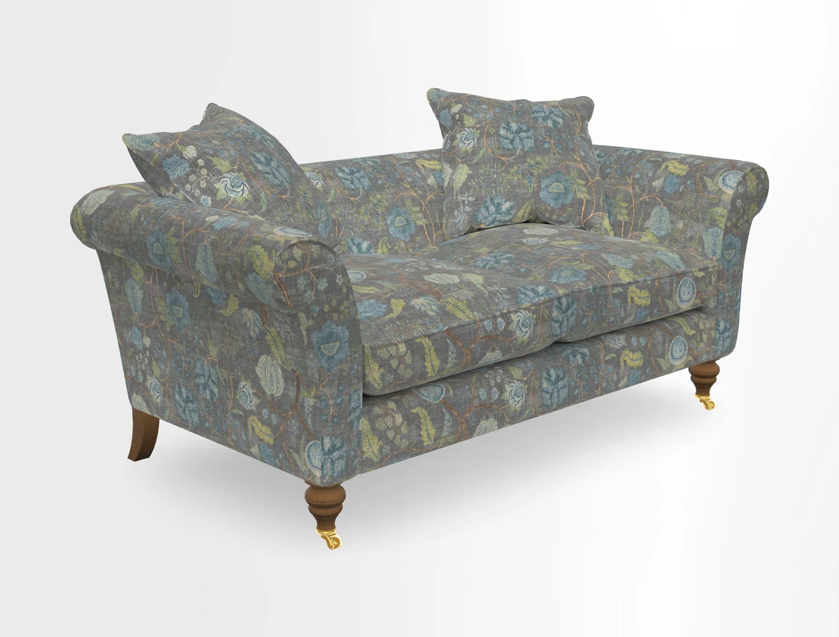 Otley 3 Seater Sofa in RHS Botanicals Palm Leaf Corn