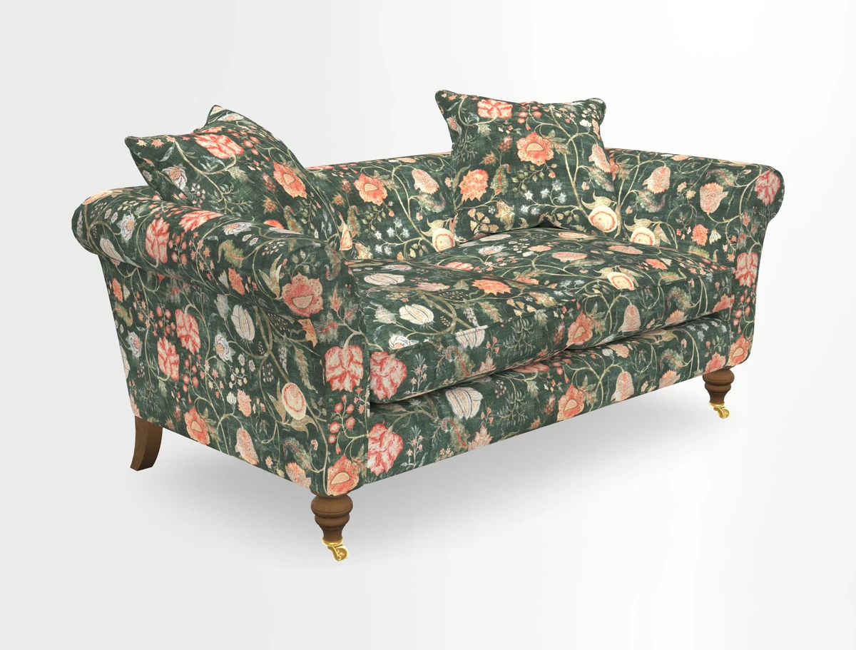 Otley 3 Seater Sofa in RHS Botanicals Palm Leaf Corn