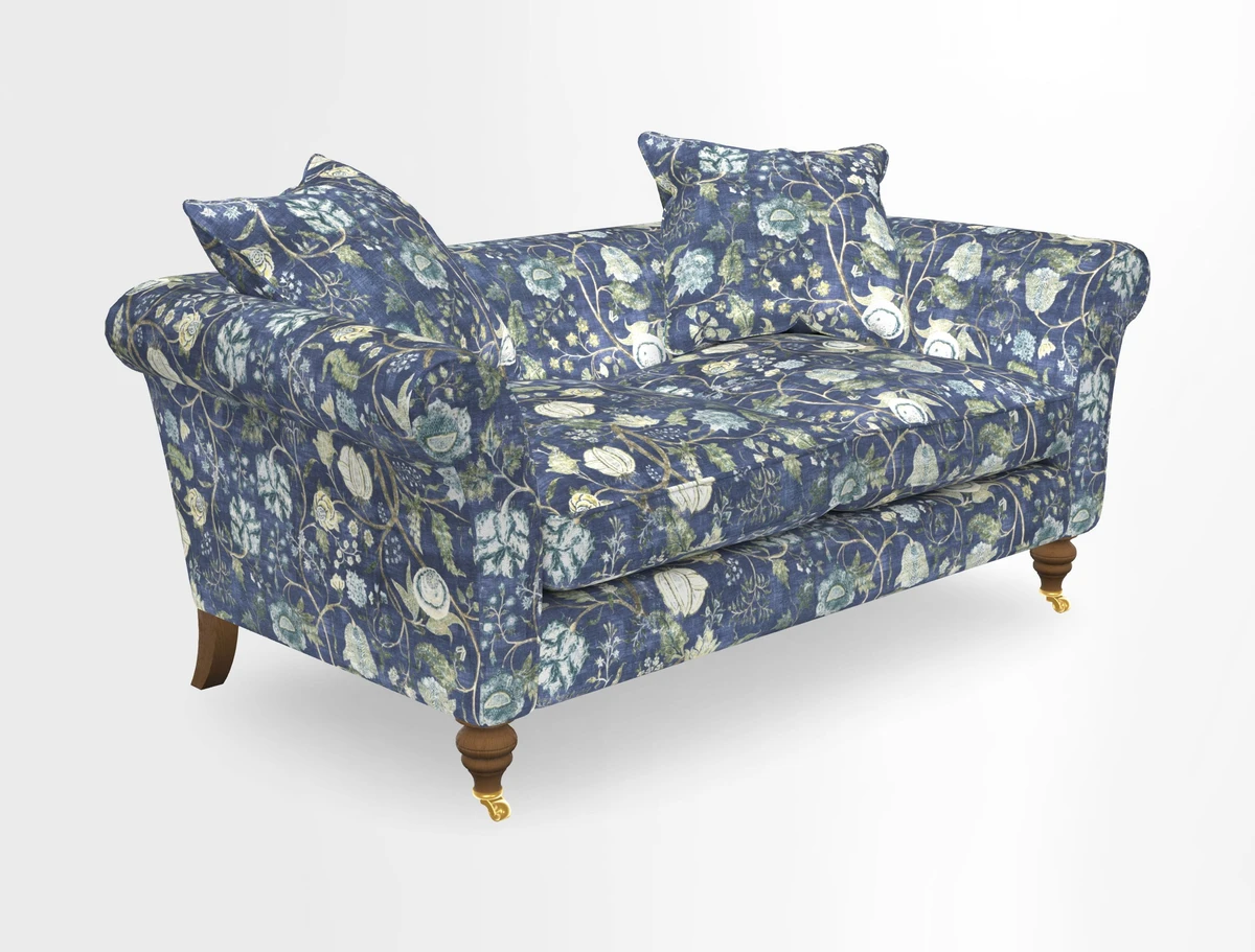 Otley 3 Seater Sofa in RHS Botanicals Palm Leaf Corn