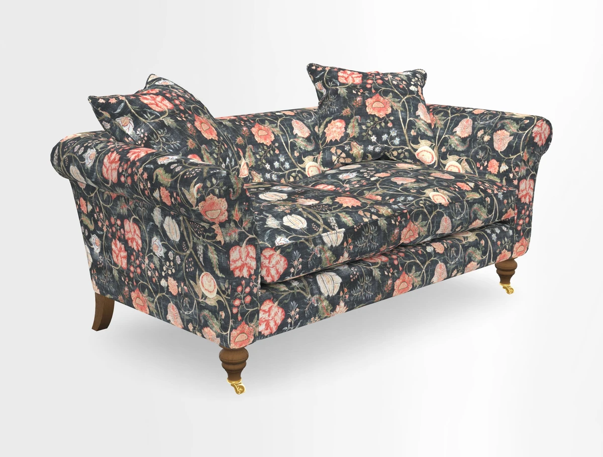 Otley 3 Seater Sofa in RHS Botanicals Palm Leaf Corn