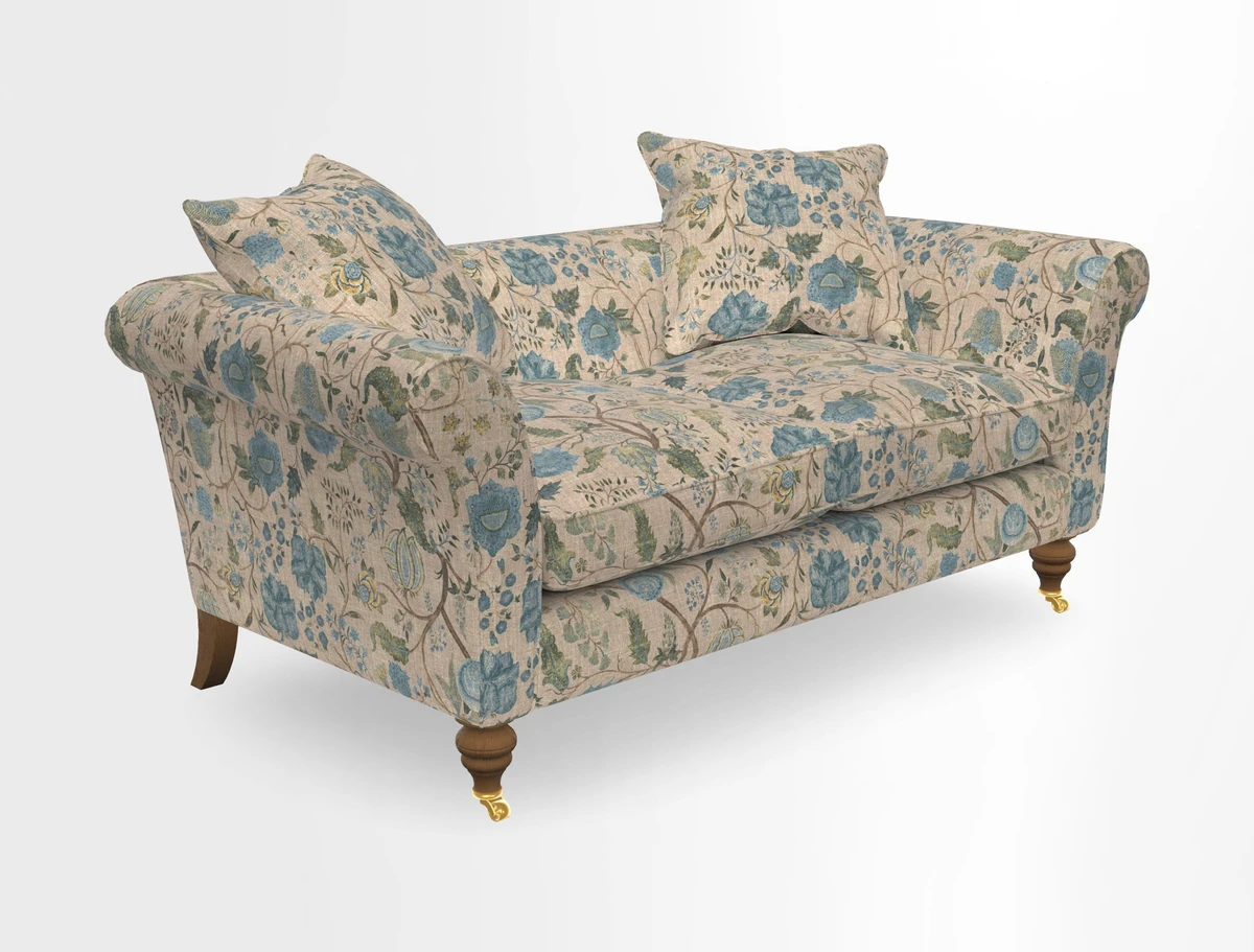 Otley 3 Seater Sofa in RHS Botanicals Palm Leaf Corn