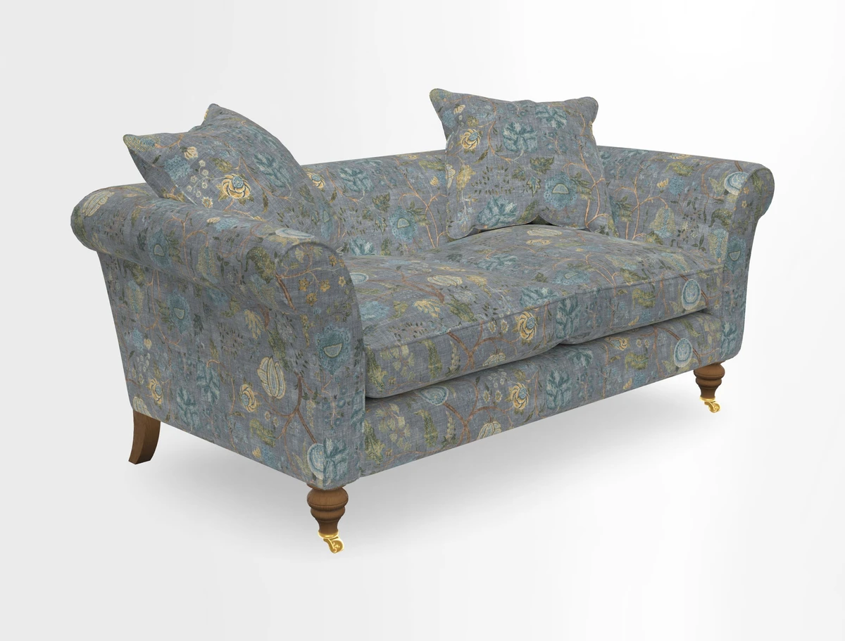 Otley 3 Seater Sofa in RHS Botanicals Palm Leaf Corn
