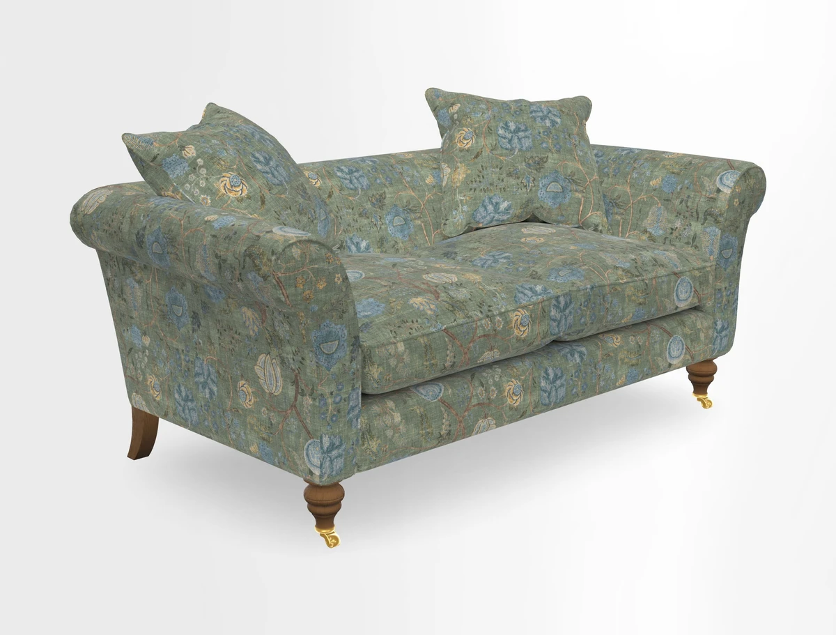 Otley 3 Seater Sofa in RHS Botanicals Palm Leaf Corn