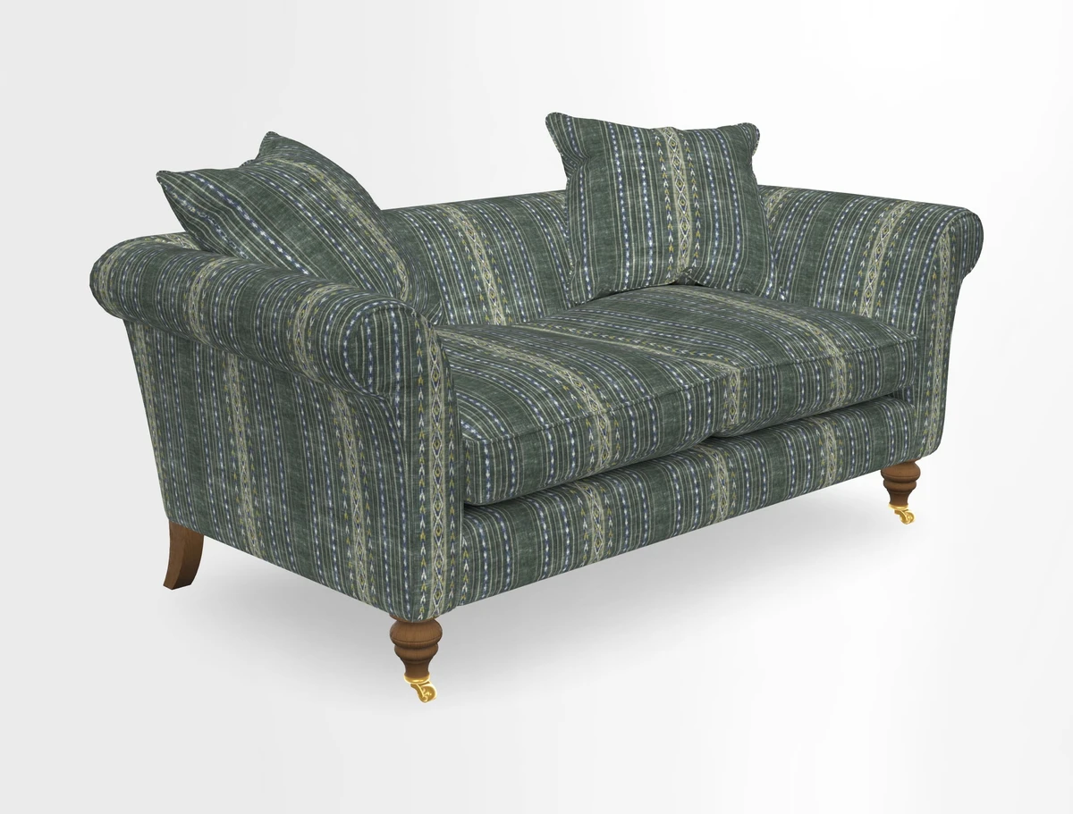 Otley 3 Seater Sofa in RHS Botanicals Palm Leaf Corn