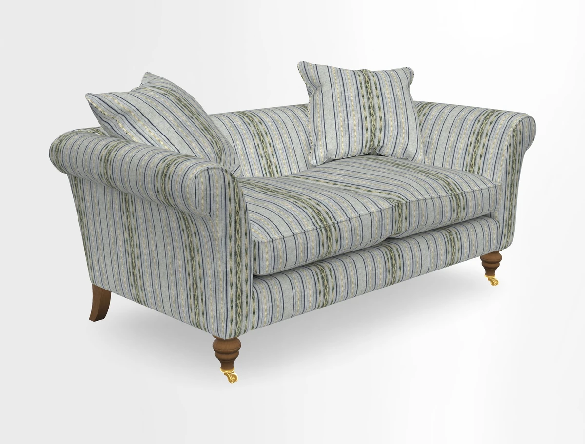Otley 3 Seater Sofa in RHS Botanicals Palm Leaf Corn