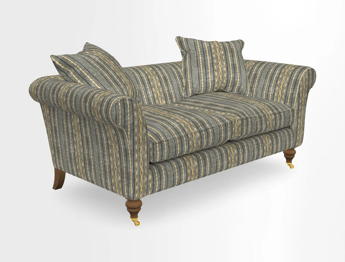 Otley 3 Seater Sofa in RHS Botanicals Palm Leaf Corn