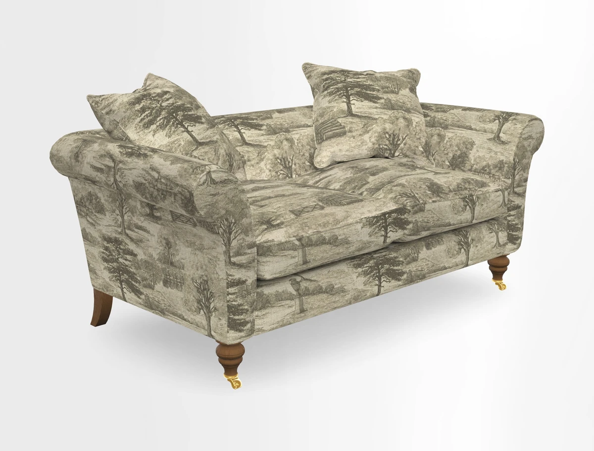Otley 3 Seater Sofa in RHS Botanicals Palm Leaf Corn