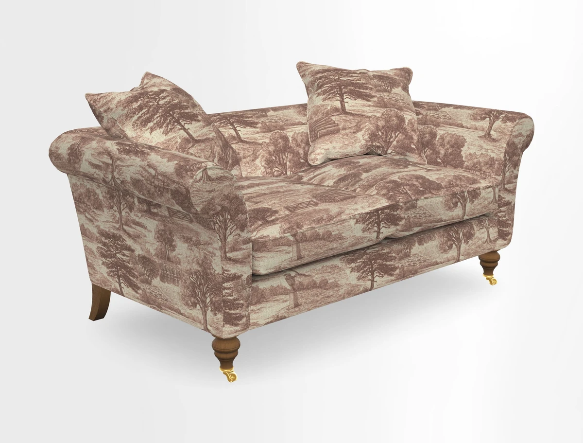 Otley 3 Seater Sofa in RHS Botanicals Palm Leaf Corn