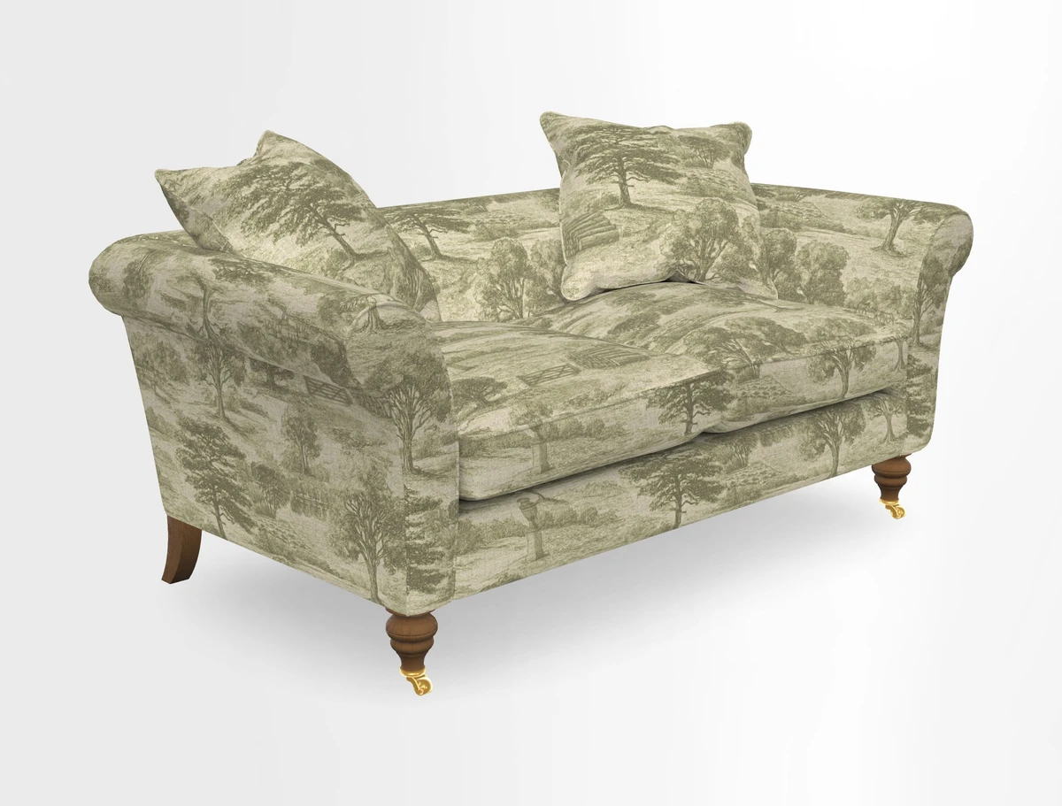 Otley 3 Seater Sofa in RHS Botanicals Palm Leaf Corn