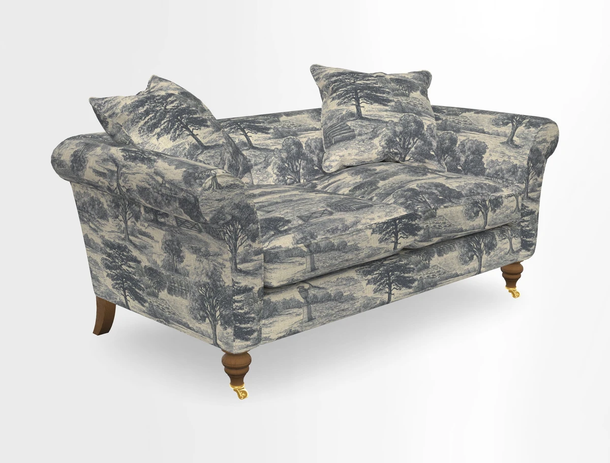 Otley 3 Seater Sofa in RHS Botanicals Palm Leaf Corn
