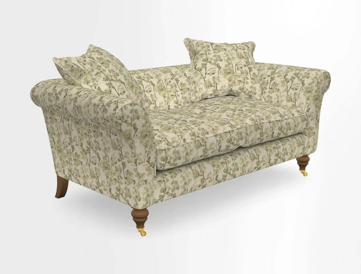 Otley 3 Seater Sofa in RHS Botanicals Palm Leaf Corn