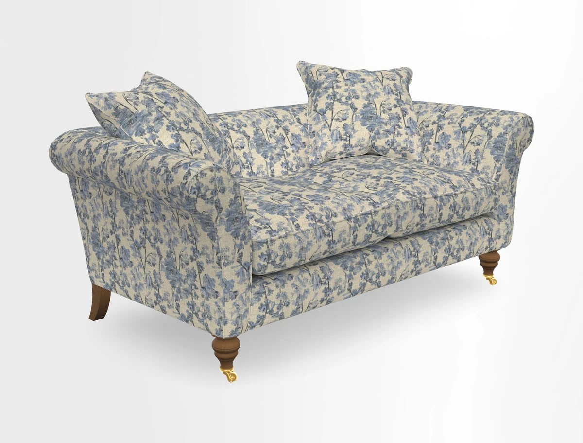 Otley 3 Seater Sofa in RHS Botanicals Palm Leaf Corn
