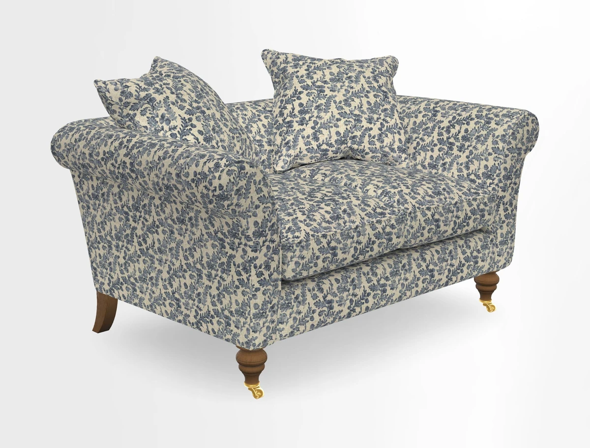 Otley 3 Seater Sofa in RHS Botanicals Palm Leaf Corn