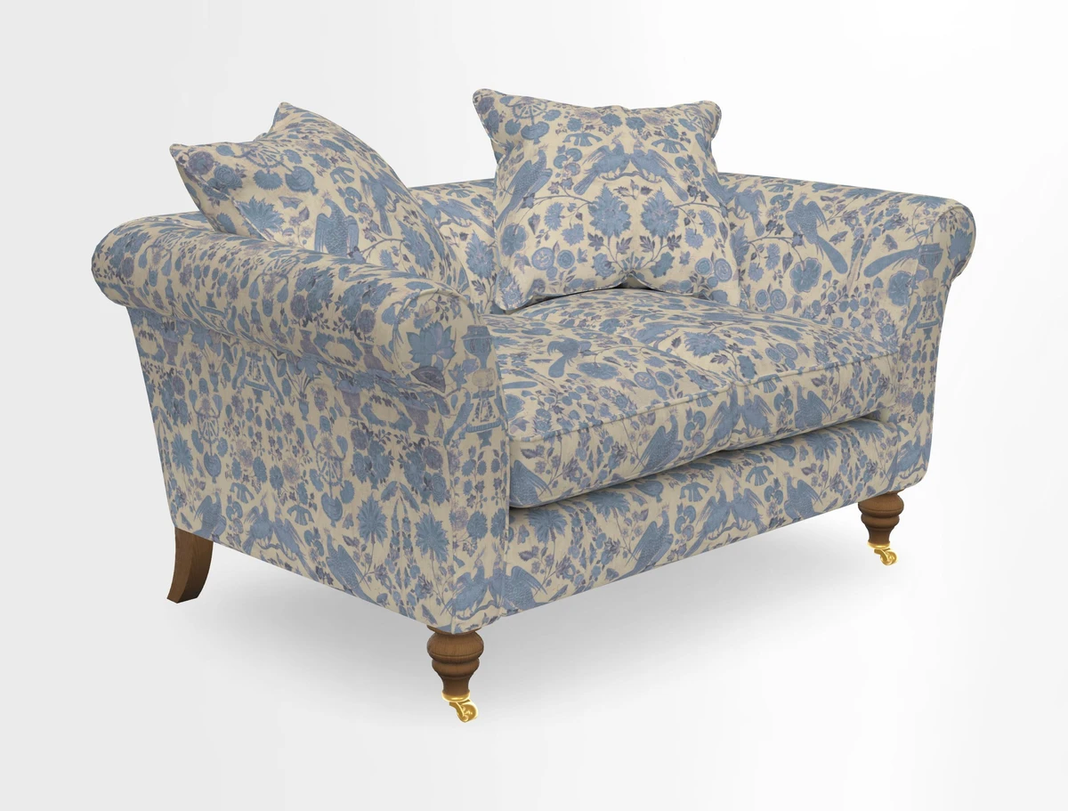 Otley 3 Seater Sofa in RHS Botanicals Palm Leaf Corn