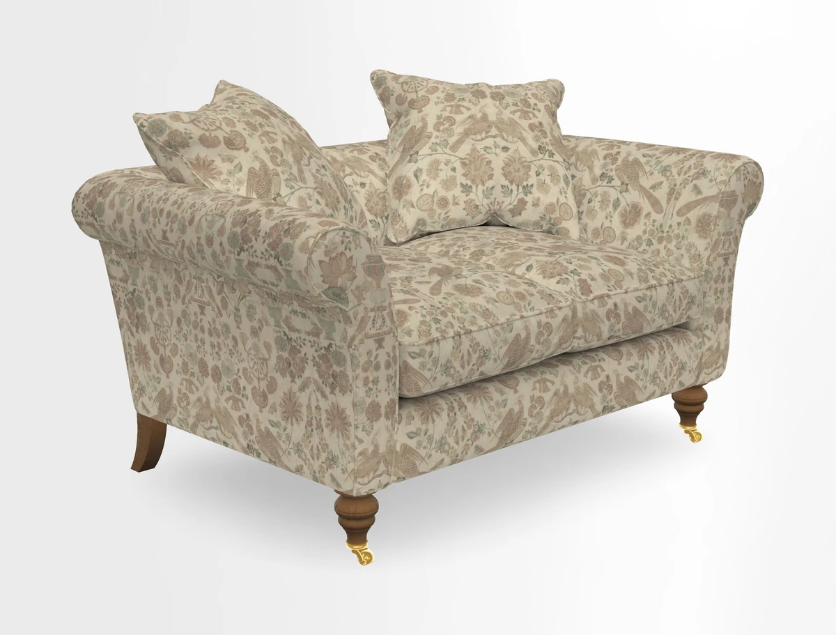 Otley 3 Seater Sofa in RHS Botanicals Palm Leaf Corn