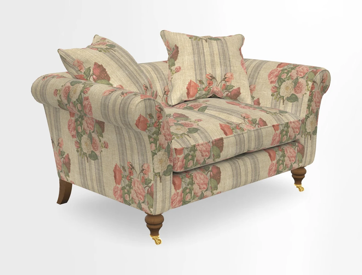 Otley 3 Seater Sofa in RHS Botanicals Palm Leaf Corn